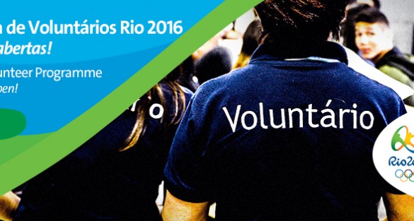 Open Call: Volunteers at Rio 2016 - Olympic and Paralympic Games 